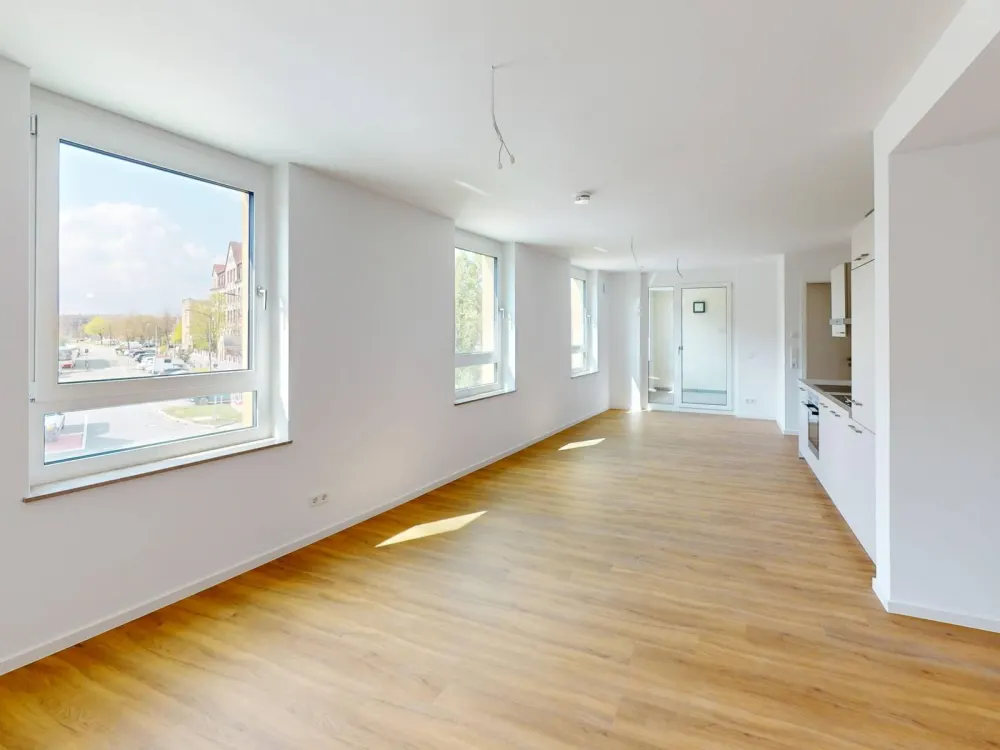 Erstbezug: Hochmoderne 3-Zimmer-Neubauwohnung mit EBK und Loggia im Osten von Nürnberg