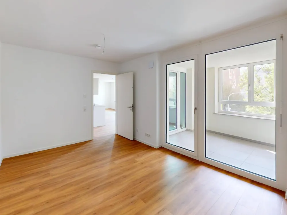 Erstbezug: Hochmoderne 3-Zimmer-Neubauwohnung mit EBK und Loggia im Osten von Nürnberg
