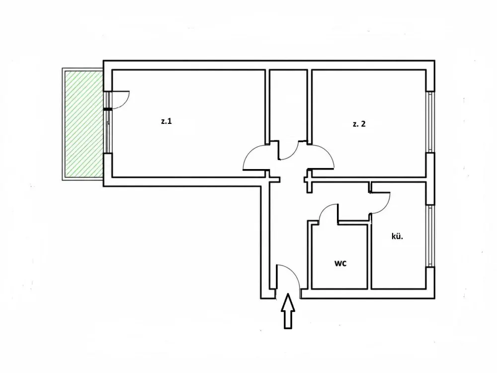 Möblierte 2-Zimmer-Wohnung / WG-Zimmer in Berlin-Lichtenberg zu v