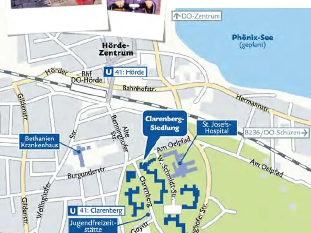 Demnächst frei! 3-Zimmer-Wohnung in Dortmund Hörde (WBS für 75m² erforderlich!)