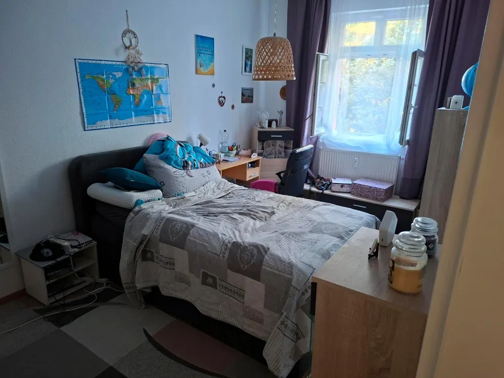 Nachmieter gesucht,3-Zi.-Wohnung mit Balkon+EBK in Leipzig-Mockau