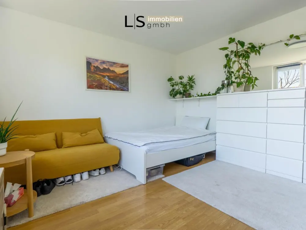 **Top-Wohnung in Top-Lage** Schönes, helles 1-Zimmer-Apartment in S-Ost!