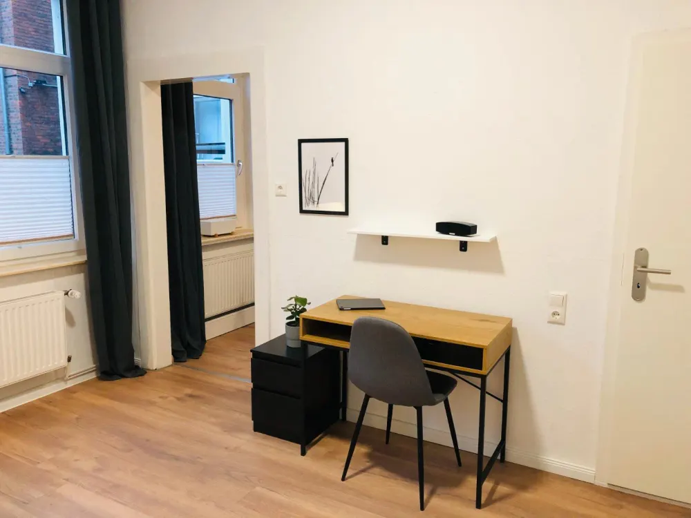 Möblierte 1-Zimmerwohnung | zentral in ruhiger Lage
