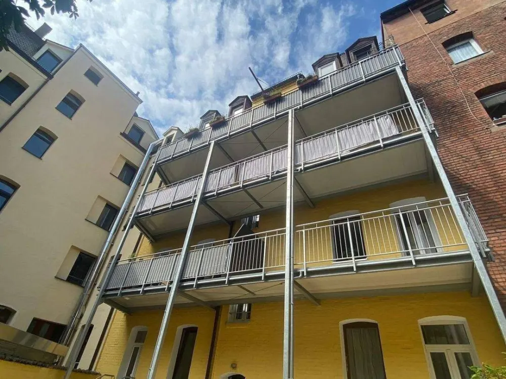 Moderne 4-Zimmer-Wohnung mit großem Wohlfühl-Balkon in der Nordstadt Nürnberg