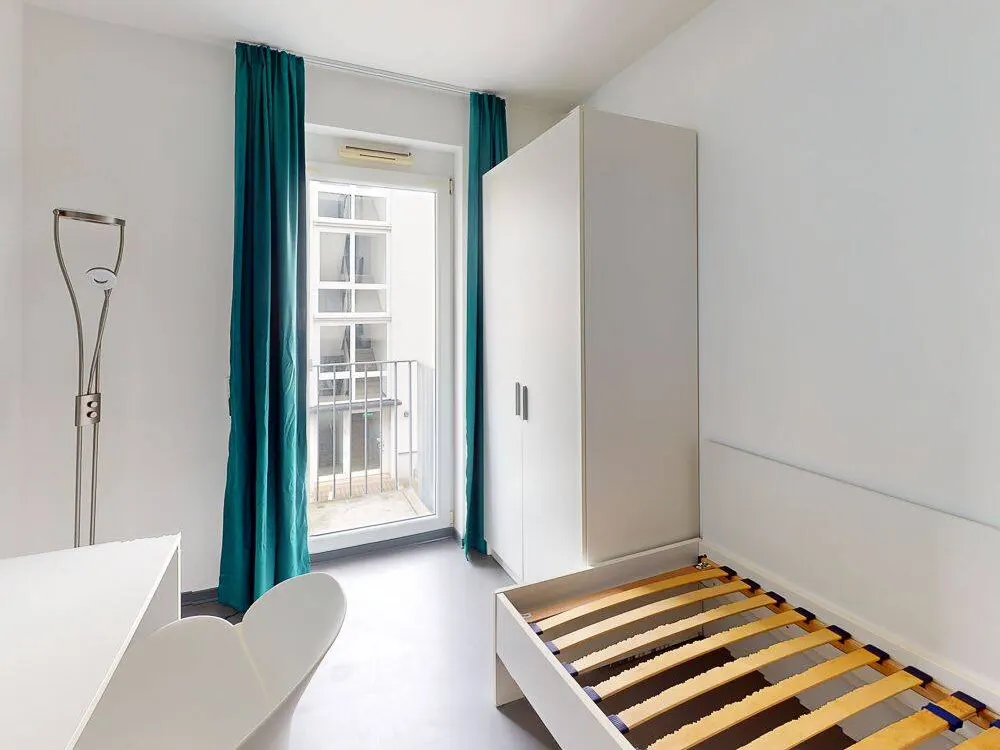 Nur für Auszubildende -Möbliertes 1-Zimmer-Apartment mit Einbauküche und kleiner Terrasse