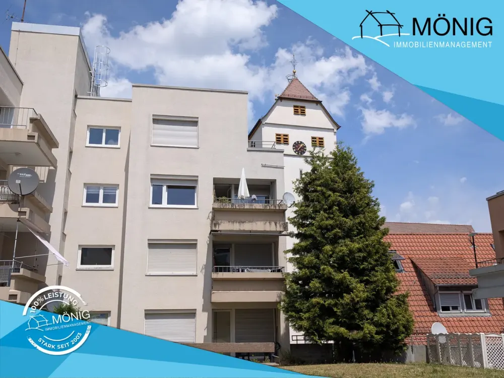 Geräumige 2,5-Zimmer-Wohnung mit Balkon und TG-Stellplatz super zentral in BB-Dagersheim gelegen
