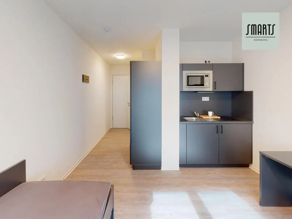 Aufgepasst: 1 -Zimmer-Apartment