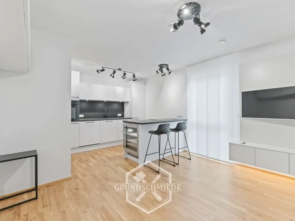 Erstklassig möblierte 2-Zimmer-Wohnung