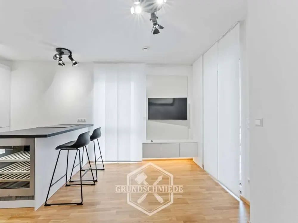 Erstklassig möblierte 2-Zimmer-Wohnung