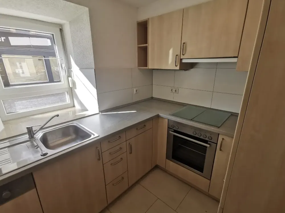 Moderne 1,5 Zi-EG Stadtwohnung mit EBK, Dachterrasse in Waiblingen