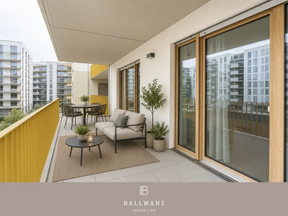 Sustainable Living in the Rebstockviertel: 2-Room Apartment with Balcony