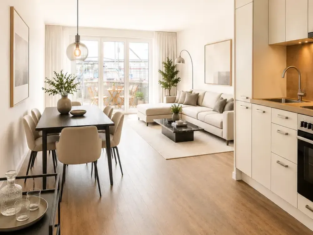 Neubaugebiet Hannover KRONSRODE (A4): EBK, Balkon + Loggia, Tageslichtbad, Gäste-WC, Fußbodnhzng, TG