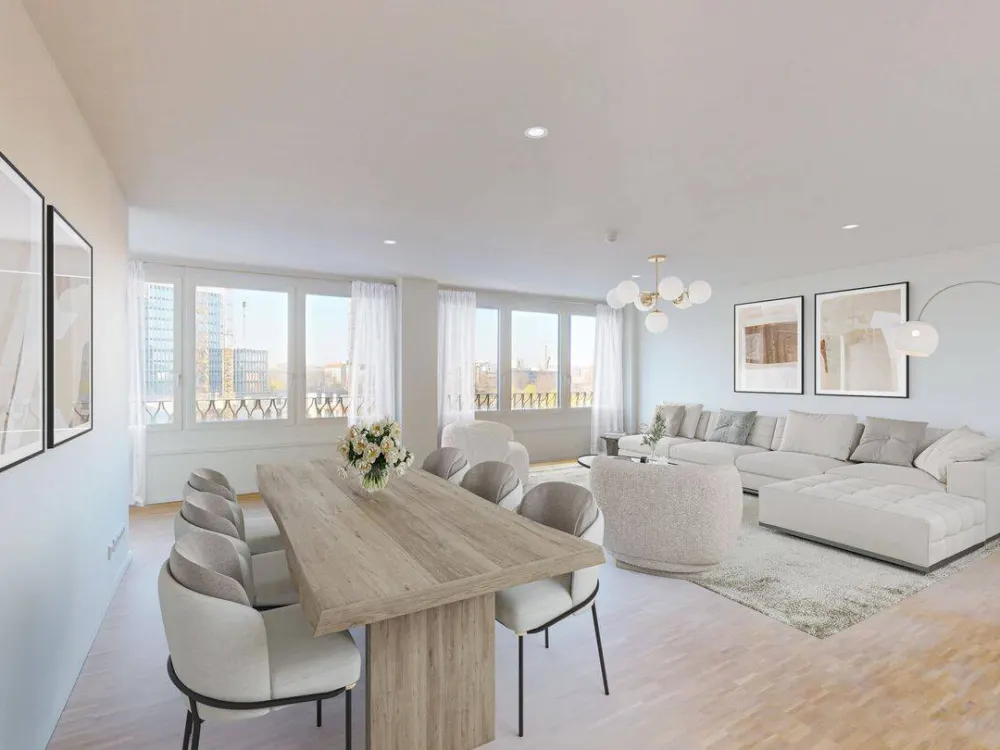 Bright and Stylish - Modernes 2-Zimmer-Apartment mit Loggia im Crown II