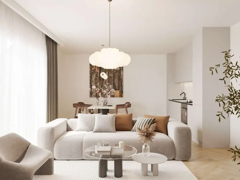 Exklusives Penthouse über zwei Ebenen mit zwei Terrassen