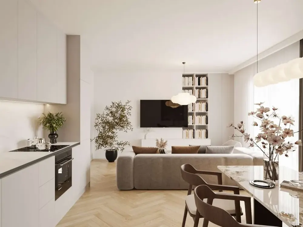 Exklusives Penthouse über zwei Ebenen mit zwei Terrassen