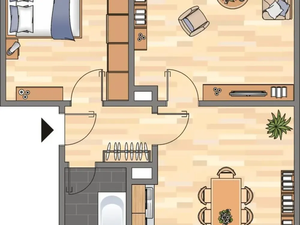 2-Room Apartment in Dortmund
