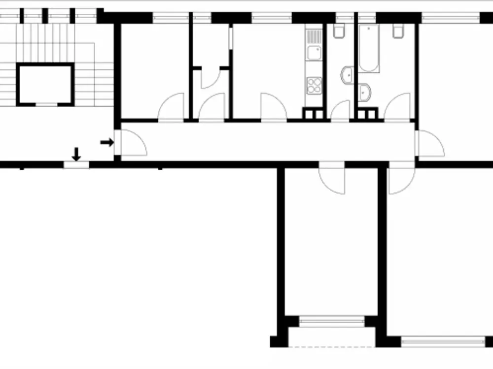 Sendling, schön renovierte, ruhige 4-Zi.-Whg., Südbalkon, EBK, 1. OG