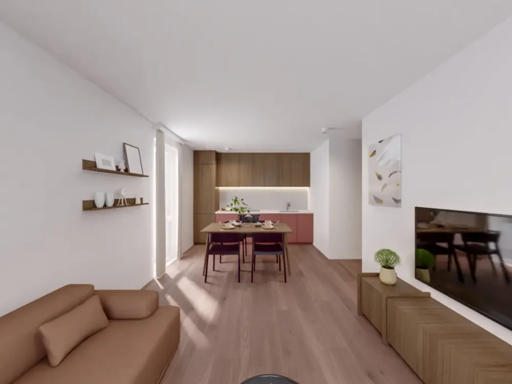 2-Zimmer Extra Large mit exklusiven Gemeinschaftsflächen: Padelplatz, Fitness, Dachterrasse & mehr