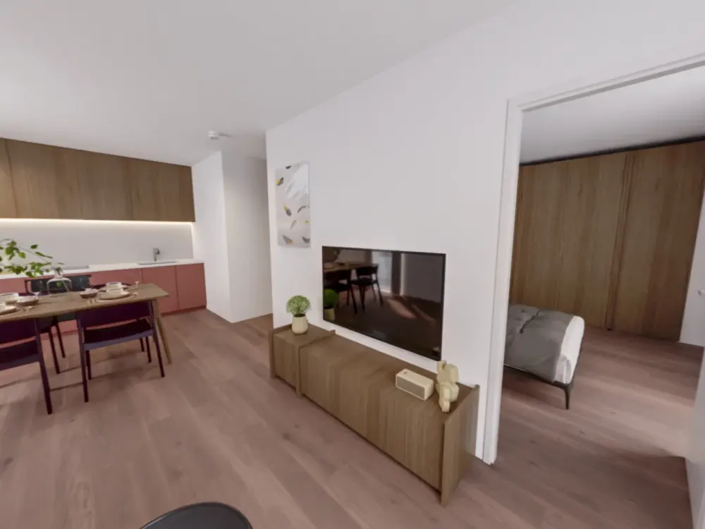 2-Zimmer Extra Large mit exklusiven Gemeinschaftsflächen: Padelplatz, Fitness, Dachterrasse & mehr