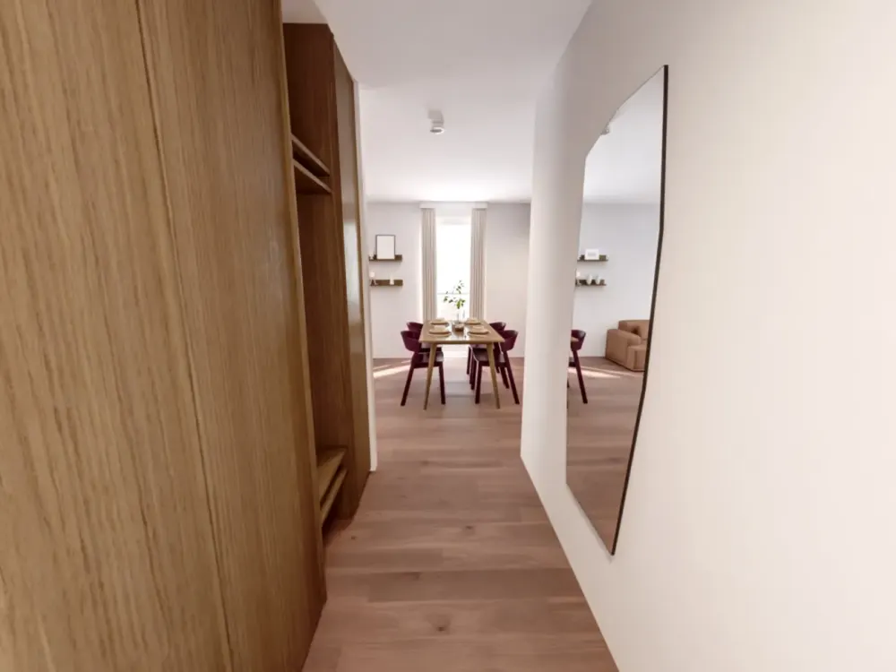 2-Zimmer Extra Large mit exklusiven Gemeinschaftsflächen: Padelplatz, Fitness, Dachterrasse & mehr