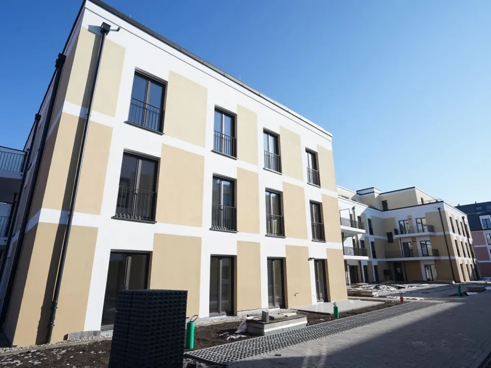 **Erstbezug** Gemütliche 2-Raum-Wohnung mit Terrasse in Dresden-Friedrichstadt