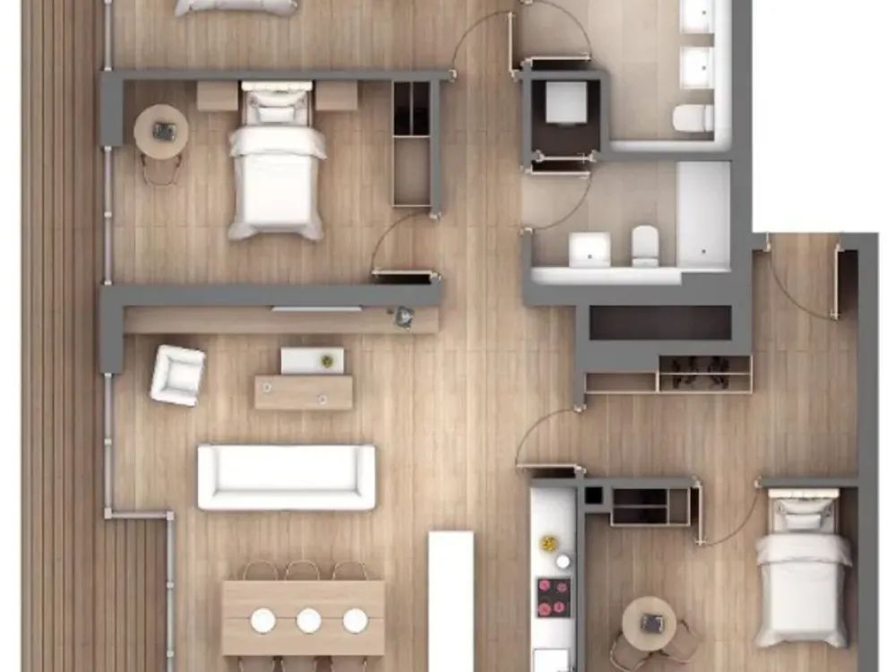Großzügige Wohnung in D-Pempelfort