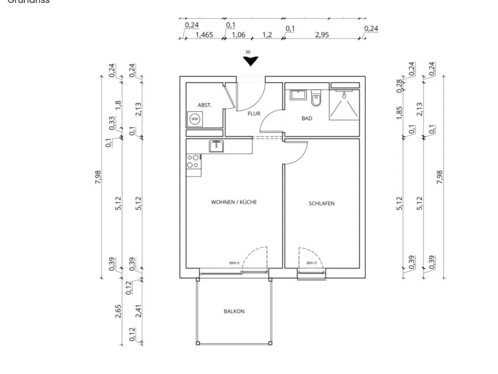 2- Zimmer Whg. in Gehrden zu vermieten/ Südbalkon/ KfW 40 Neubau