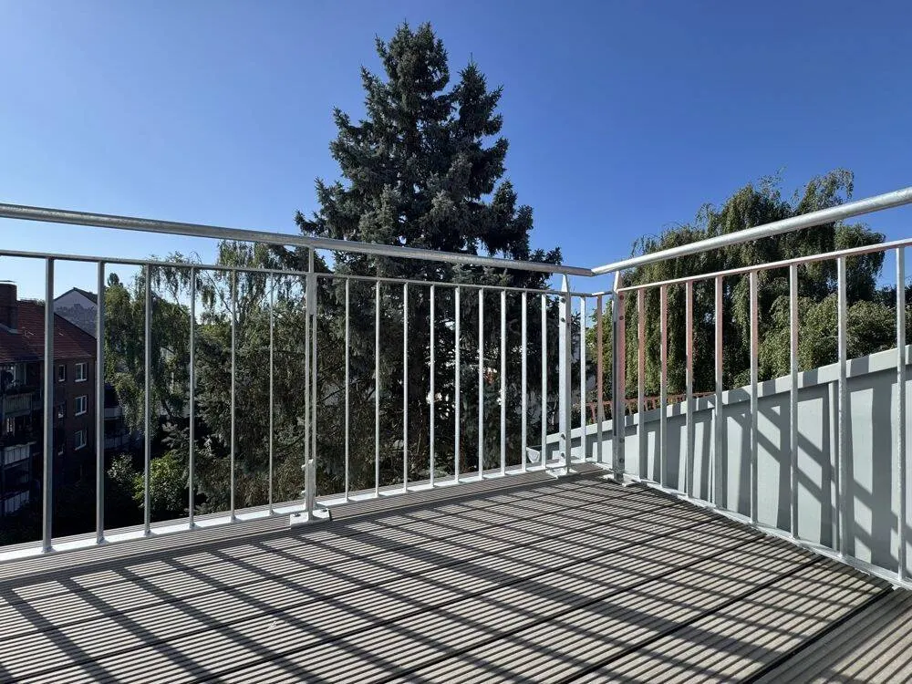 Sanierte 3-Zimmer-Wohnung mit Balkon in Eilbek!