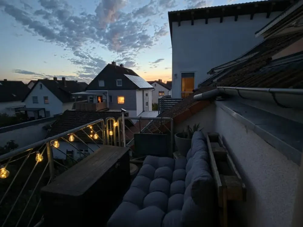 Living with Character: 2.5-Room Attic Apartment in Büttelborn