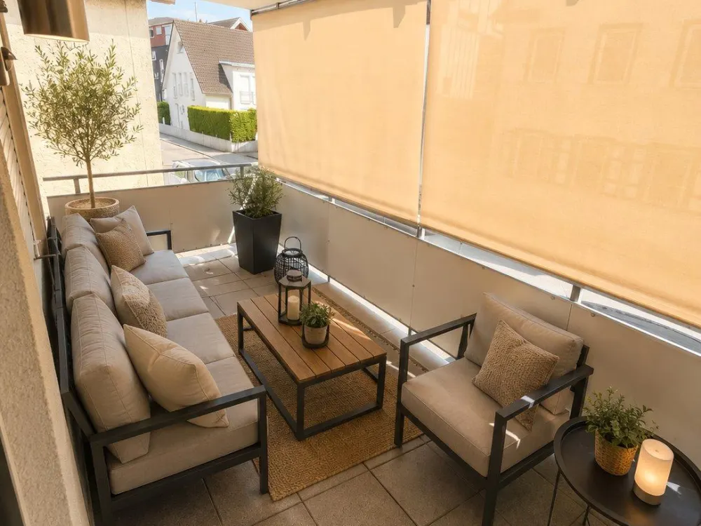 Hochwertig möblierte 4-Zimmer-Wohnung mit Balkon in Sindelfingen-