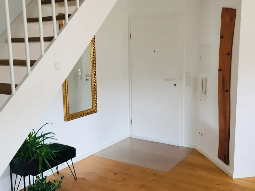 Schöne Maisonette Wohnung mit Blick ins Grüne in Bruchsal