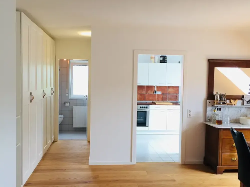 Schöne Maisonette Wohnung mit Blick ins Grüne in Bruchsal