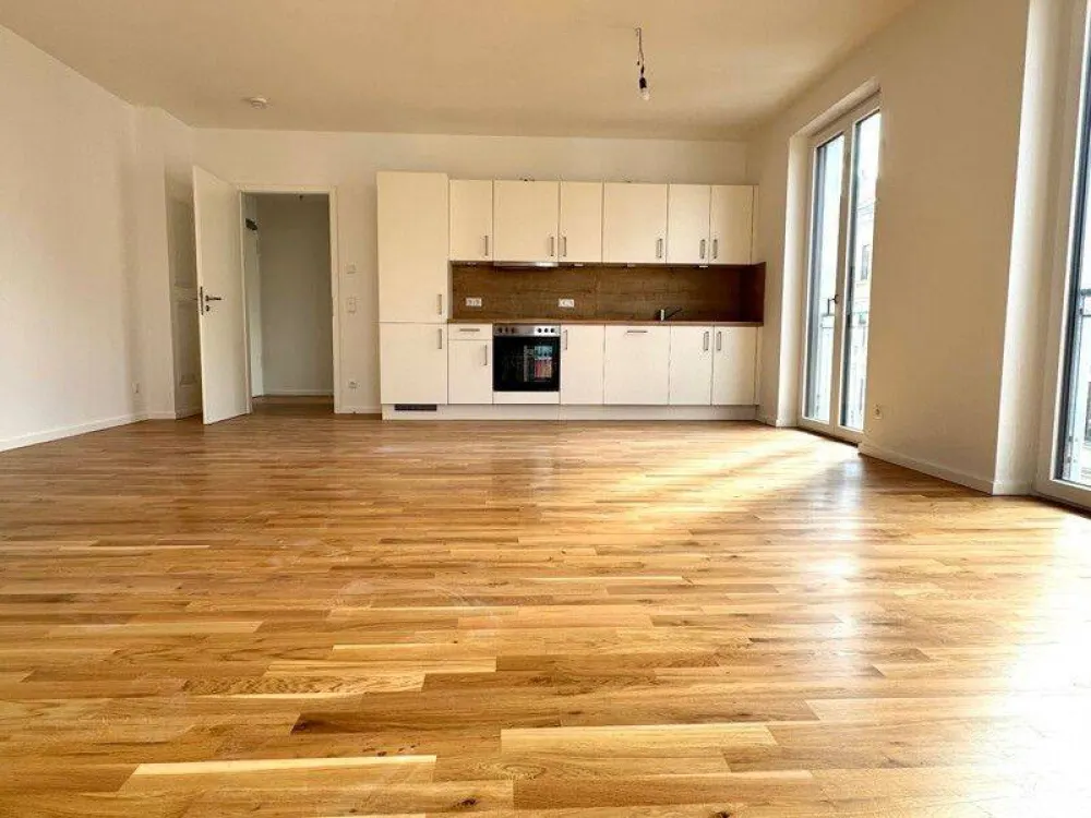*Erstbezug*: Geräumige 2-Zimmer-Wohnung mit hochwertiger EBK und Tageslichtbad mit Dusche