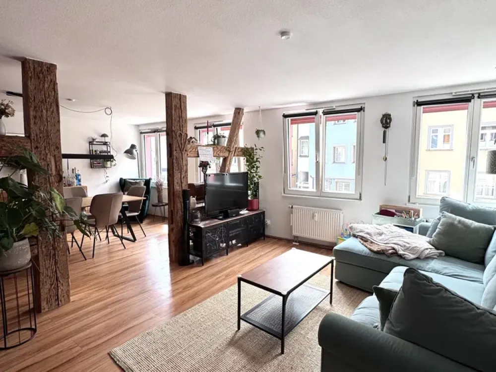 Offen und modern: Schöne 3,5-Zimmer-Wohnung in der Ravensburger Altstadt