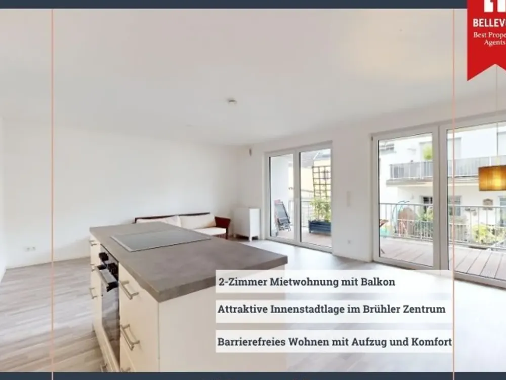 Stylish Living in Brühl || 2-Room Apartment in the City Center