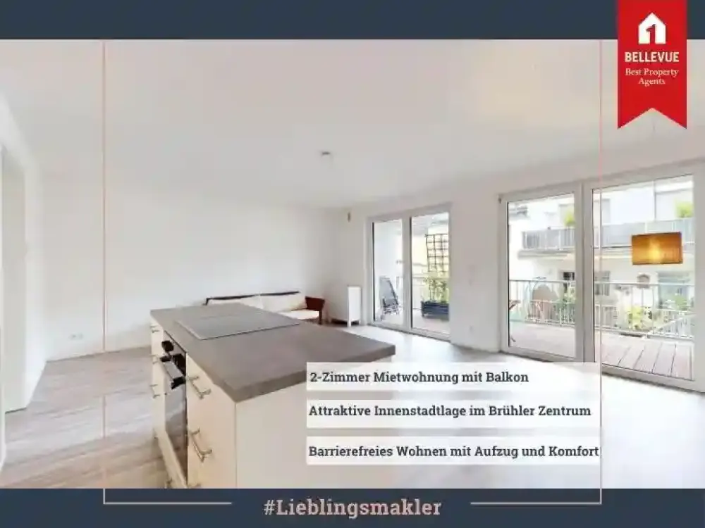 Stylish Living in Brühl || 2-Room Apartment in the City Center
