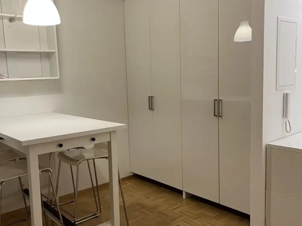 Helle 1,5-Zimmer Wohnung möbliert mit Balkon in Stuttgart