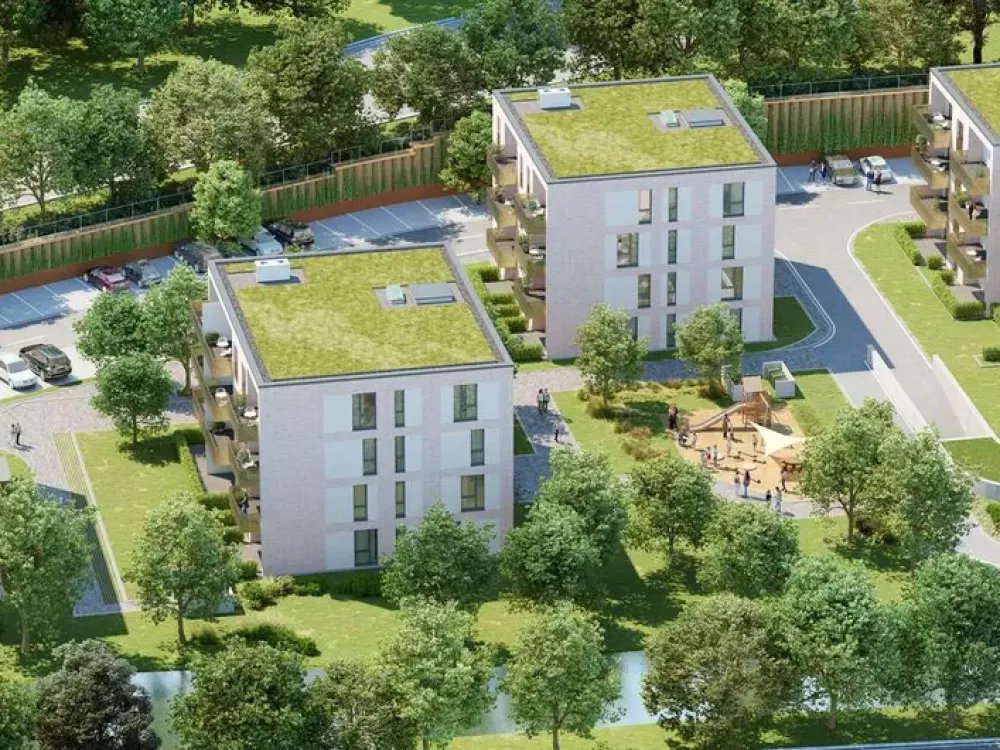 Idyllische 3-Zimmer-Neubauwohnung im Herzen von Rösrath