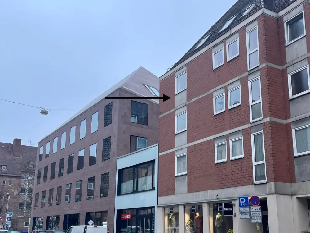 Moderne 2 Zimmer- Wohnung in Zentraler Lage ( Nbg.-Sebald )