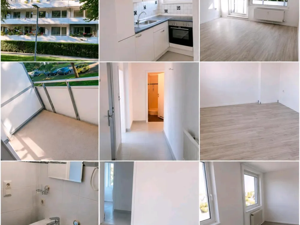 Helle 2-Zimmer-Wohnung, 1. Etage, mit Balkon in Delmenhorst