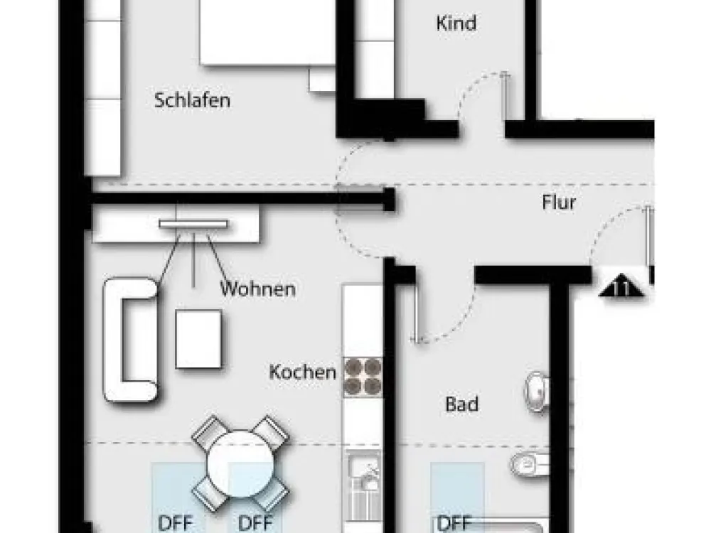 Ihr neues individuelles Zuhause mit Fernblick unterm Dach!