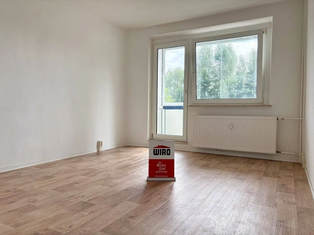 1-Zimmer-Wohnung mit Südbalkon in Rostock-Groß Klein