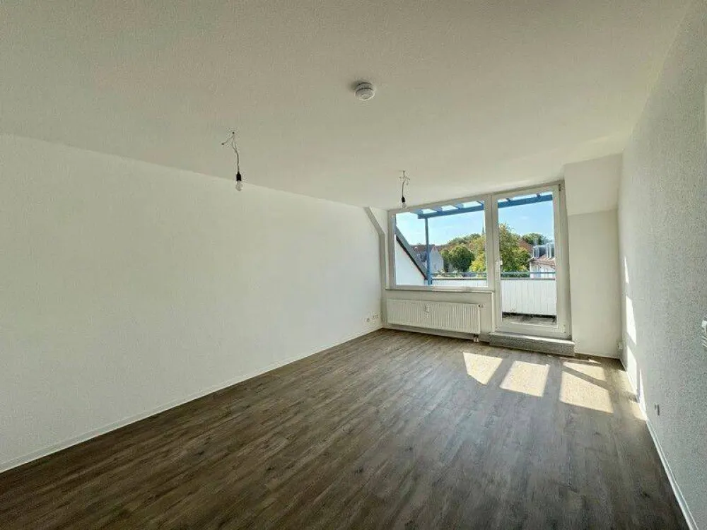 Bezugsfertige 2-Zimmer-Wohnung mit viel Tageslicht
