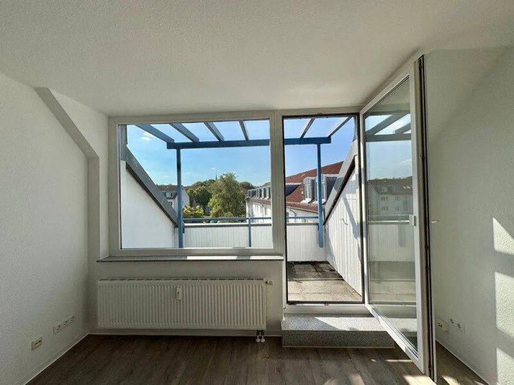 Bezugsfertige 2-Zimmer-Wohnung mit viel Tageslicht
