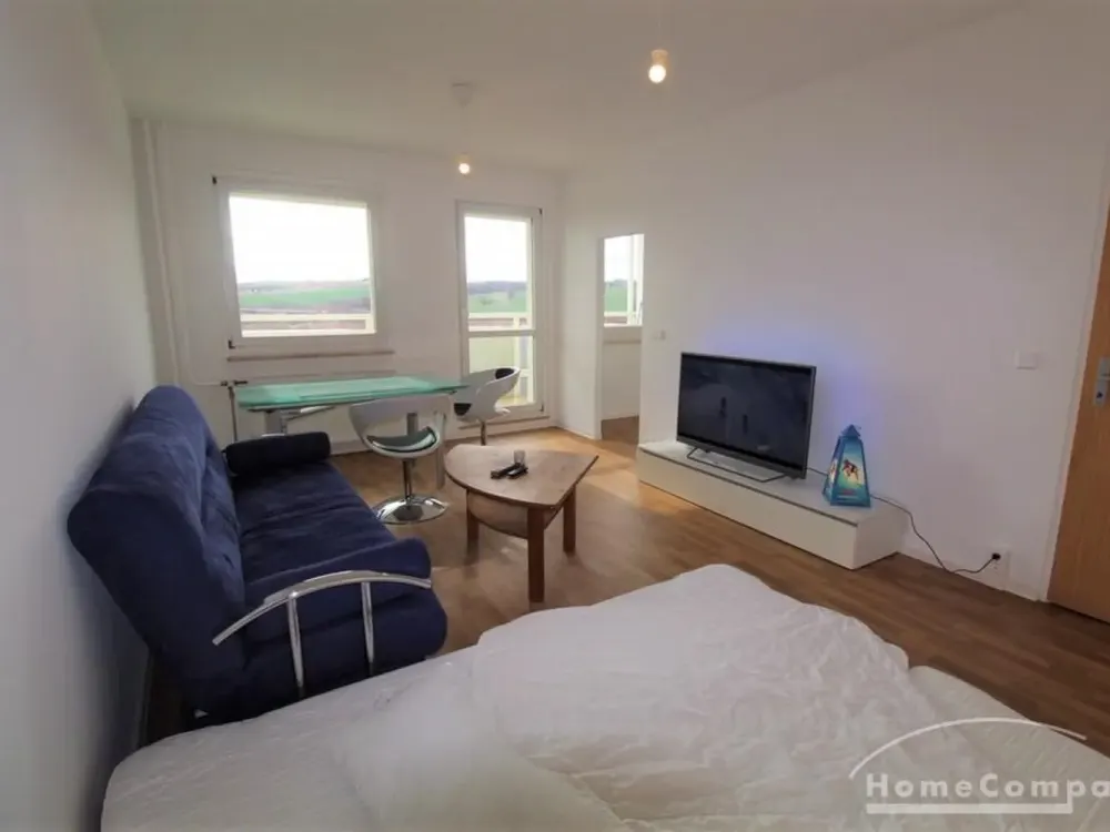 19997 HomeCompany Dresden Möbliert/Furnished 3-Zimmer Wohnung mit Balkon und Aussicht in die Säch...