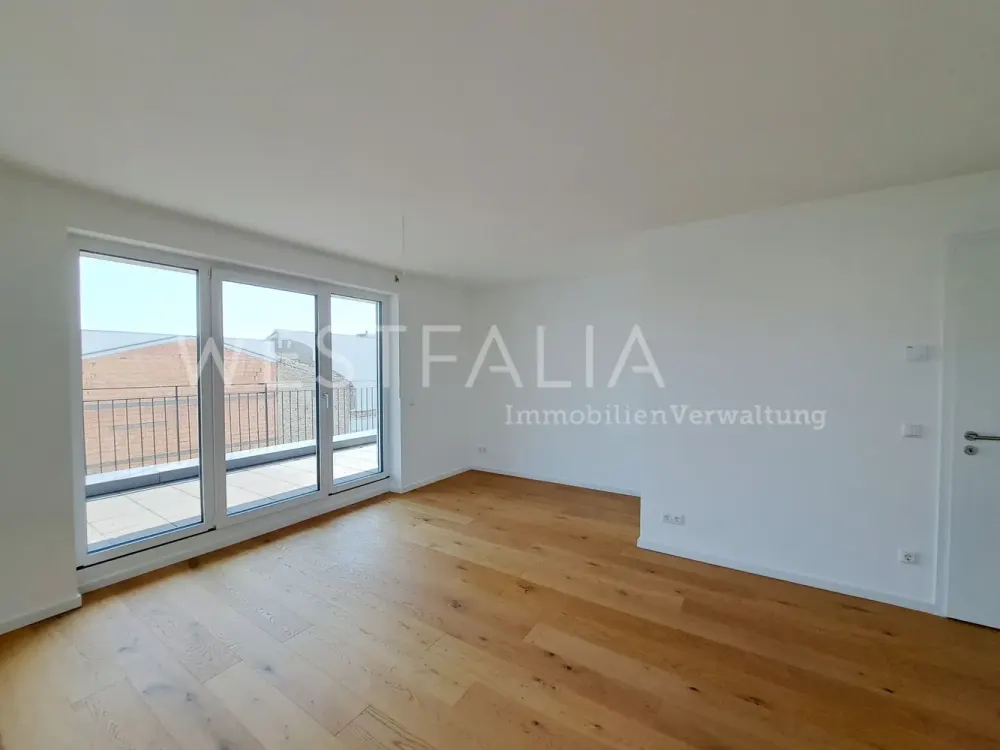 Erstbezug: 3-Zimmerwohnung mit traumhaften Wasserblick