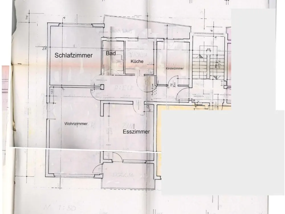 3,5/4 Zimmerwohnung 99qm2 + Garage + Befristet bis 31.08.2028