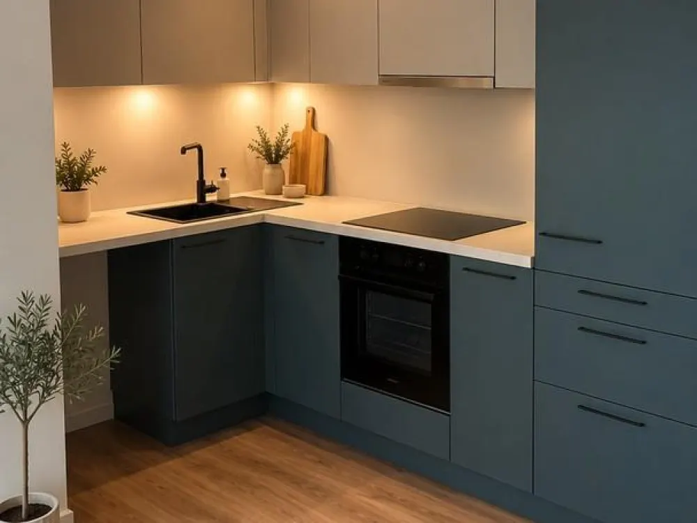 First occupancy! Modern 2-room new-build apartment with fitted kitchen in Nürnberg, commission-free