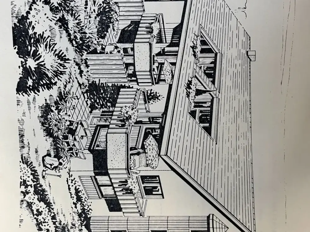 Luxuriöse Einzimmerwohnung mit Terrasse und Garten