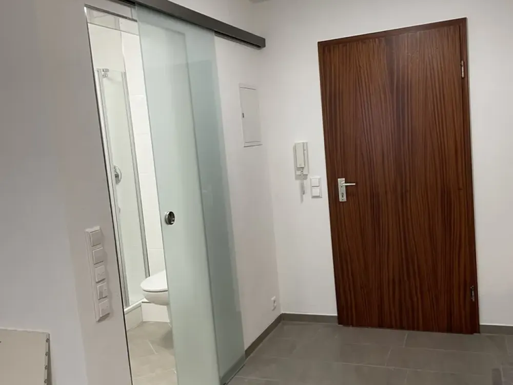 Luxuriöse Einzimmerwohnung mit Terrasse und Garten